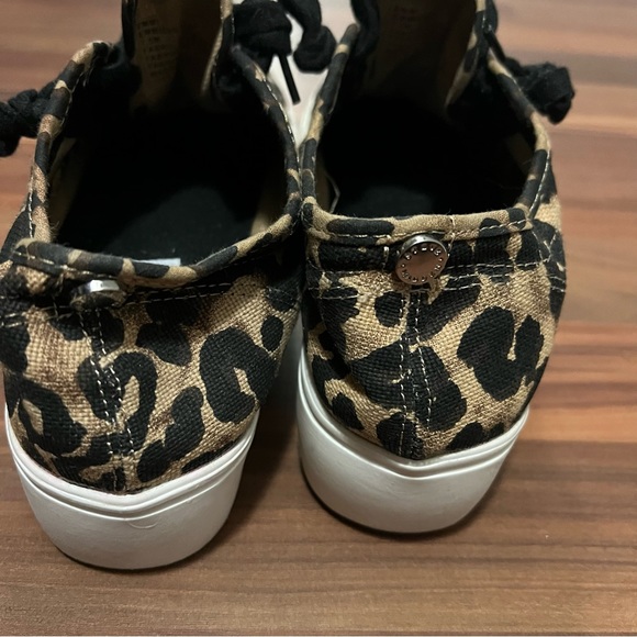 Steven Madden Leopard Print Platform Sneakers - Picture 2 of 5